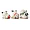 Glitzhome® Lighted Ceramic Snowman Table Décor Set